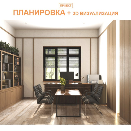 Планировка +  3D визуализация. До  200 кв.м.